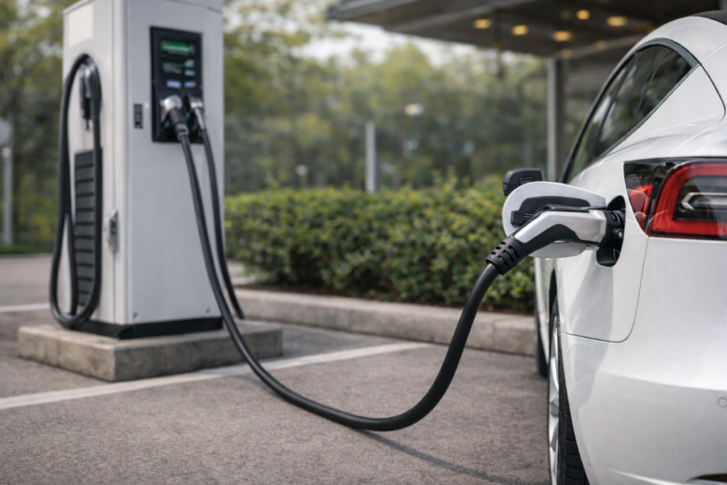 benefícios dos transformadores para carregadores de veículos elétricos